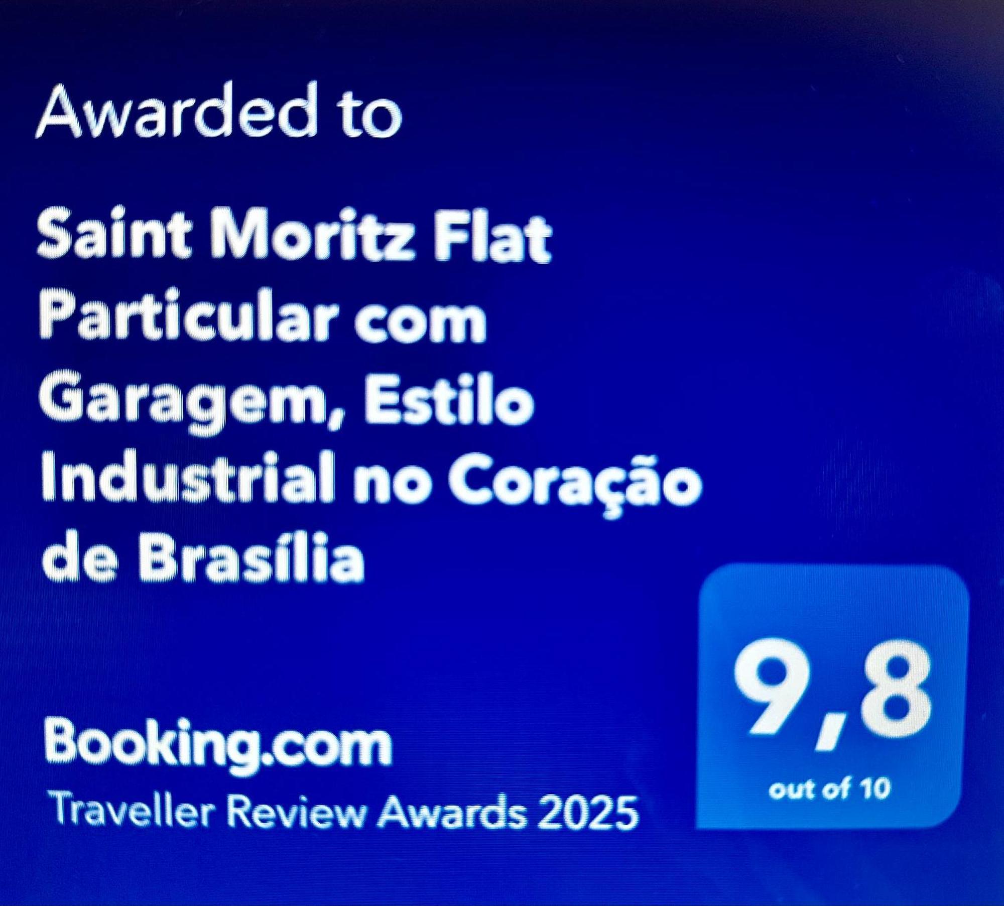 شقة Ed Saint Moritz, Flat Com Garagem 01, Shn No Coracao De برازيليا المظهر الخارجي الصورة
