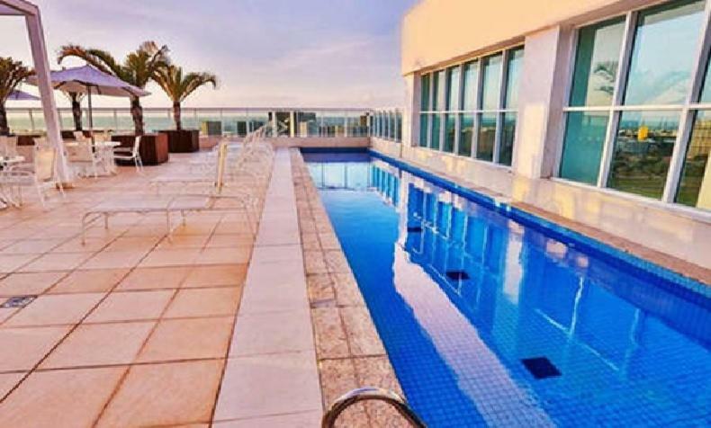 شقة Ed Saint Moritz, Flat Com Garagem 01, Shn No Coracao De برازيليا المظهر الخارجي الصورة