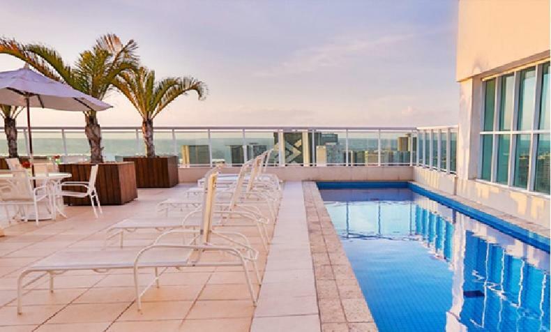 شقة Ed Saint Moritz, Flat Com Garagem 01, Shn No Coracao De برازيليا المظهر الخارجي الصورة
